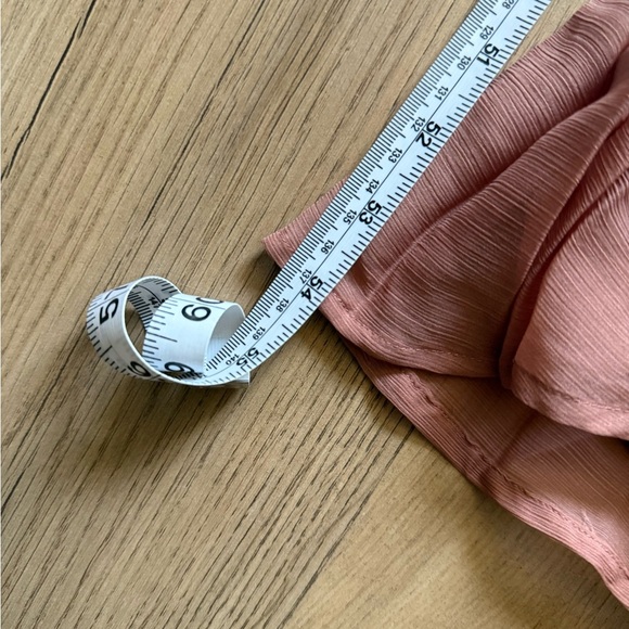 ASOS Elegant Pink Pleated Dress - Picture 2 of 6